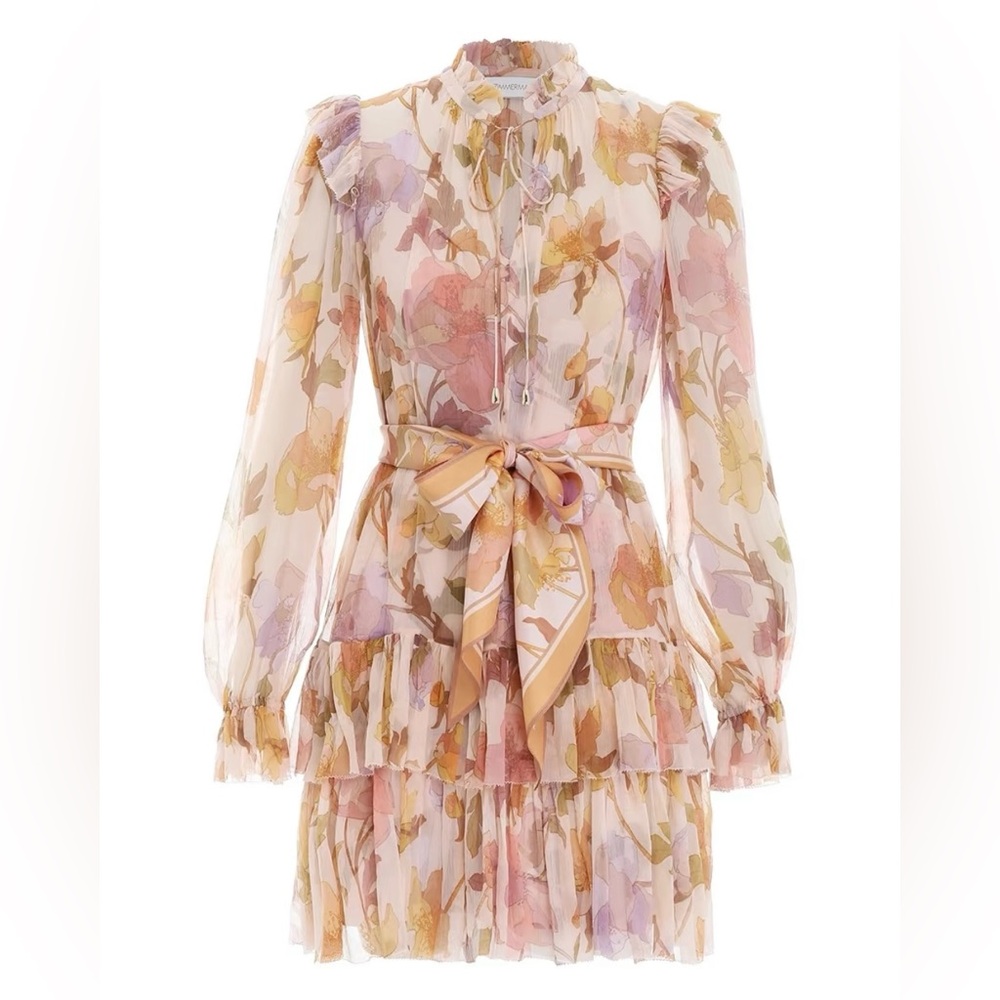 Zimmermann Silk Mini Dress - Picture 3 of 8